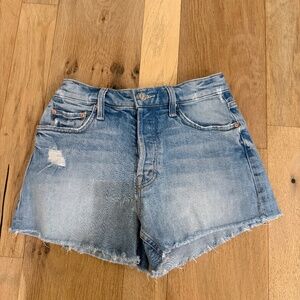 Mother Tomcat Fray Shorts